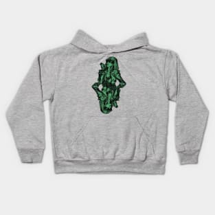 Queen Of Clubs Kids Hoodie